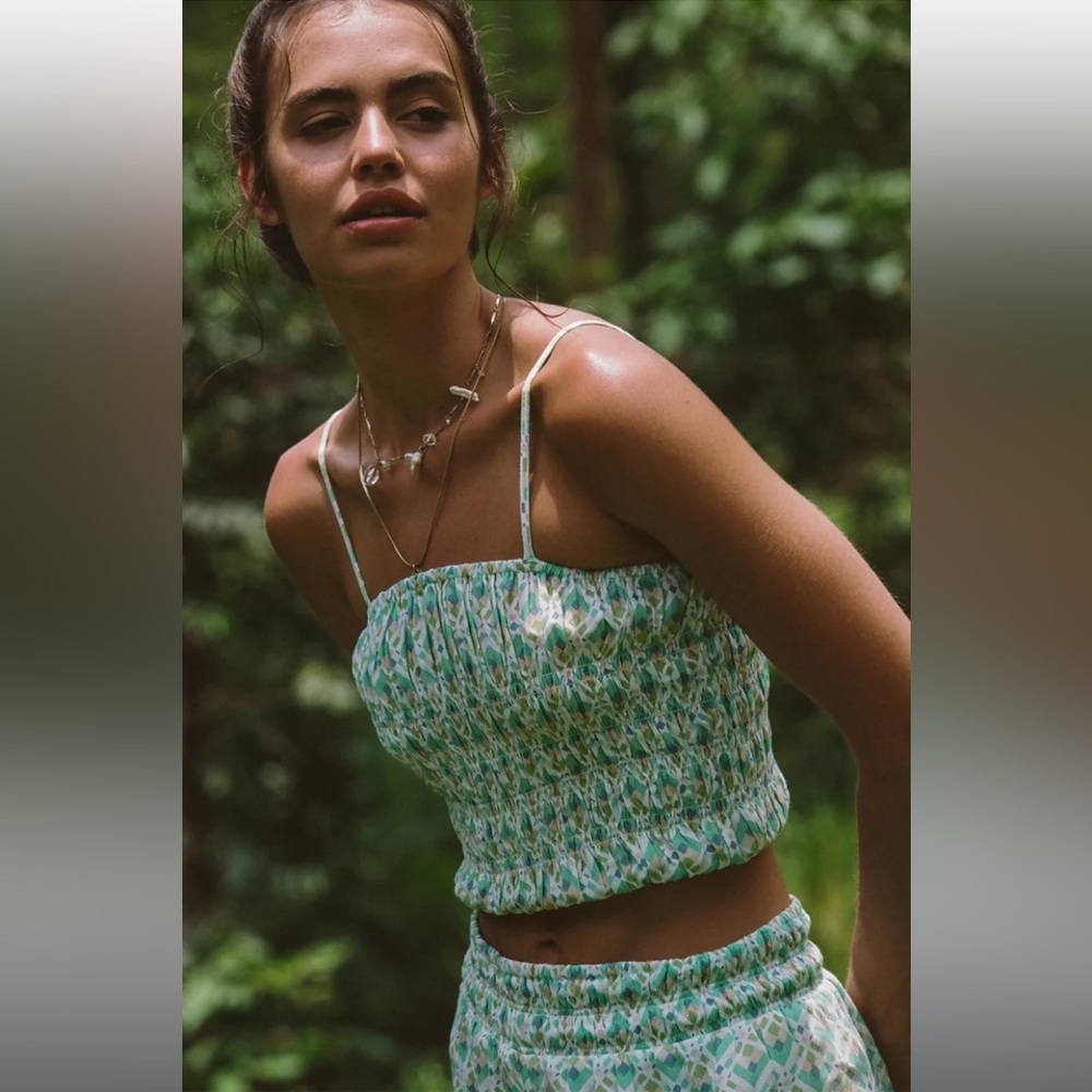 Oneill Printed Crop Tank